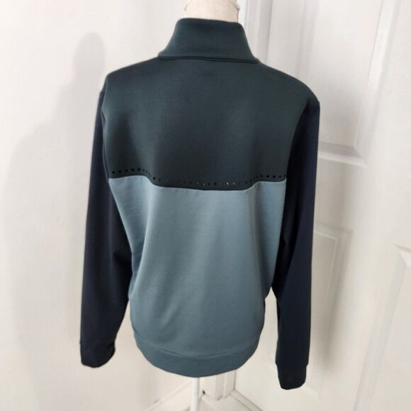 Fabletics Jacket Womens XXL Black Full Zip Stretch Mock Neck - Picture 15 of 16